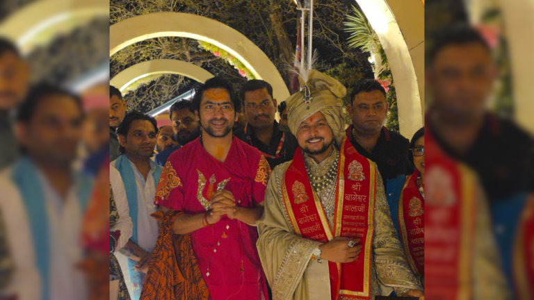 मसूरी में धूमधाम से हुई कुलदीप यादव की शादी, बाबा बागेश्वर ने दिया आशीर्वाद