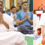 राष्ट्रपति मुर्मु ने जबलपुर में किया योगाभ्यास, दीक्षांत समारोह में मुख्य अतिथि