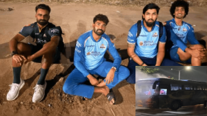 गुजरात IPL टीम की बस में शॉर्ट सर्किट, सभी खिलाड़ी सुरक्षित