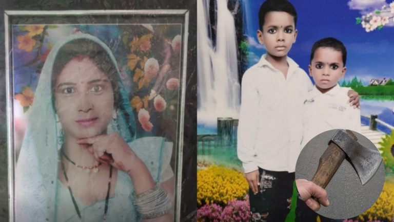 मुरैना: कुल्हाड़ी से पत्नी-बच्चों की हत्या, फिर ट्रेन से कटा  