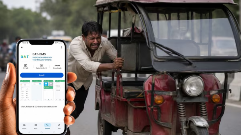 शहर में ई-रिक्शा चालकों की बढ़ती परेशानी: ऐप से बीच रास्ते में बंद हो रहे वाहन